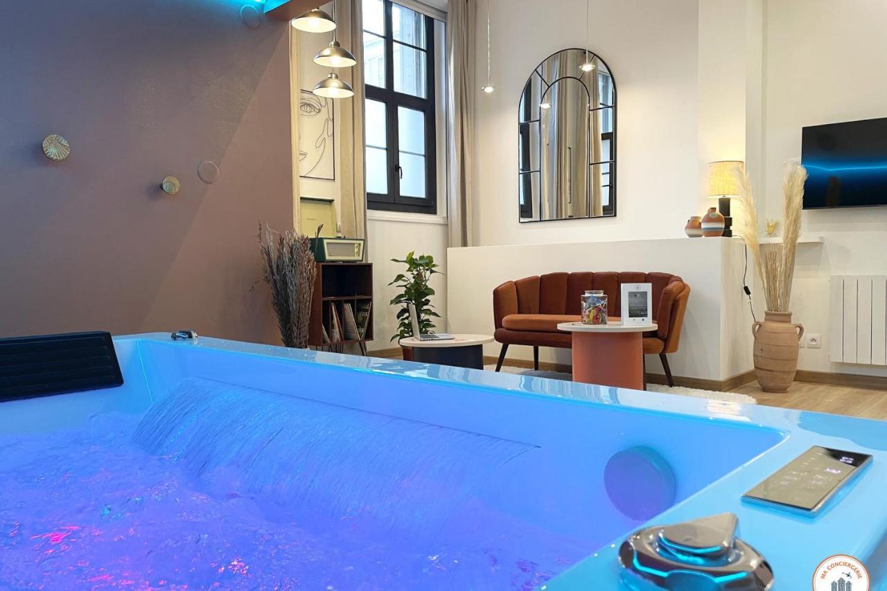 L'Orient-Express - Jacuzzi Spa - Parking - Loft Гавр Экстерьер фото