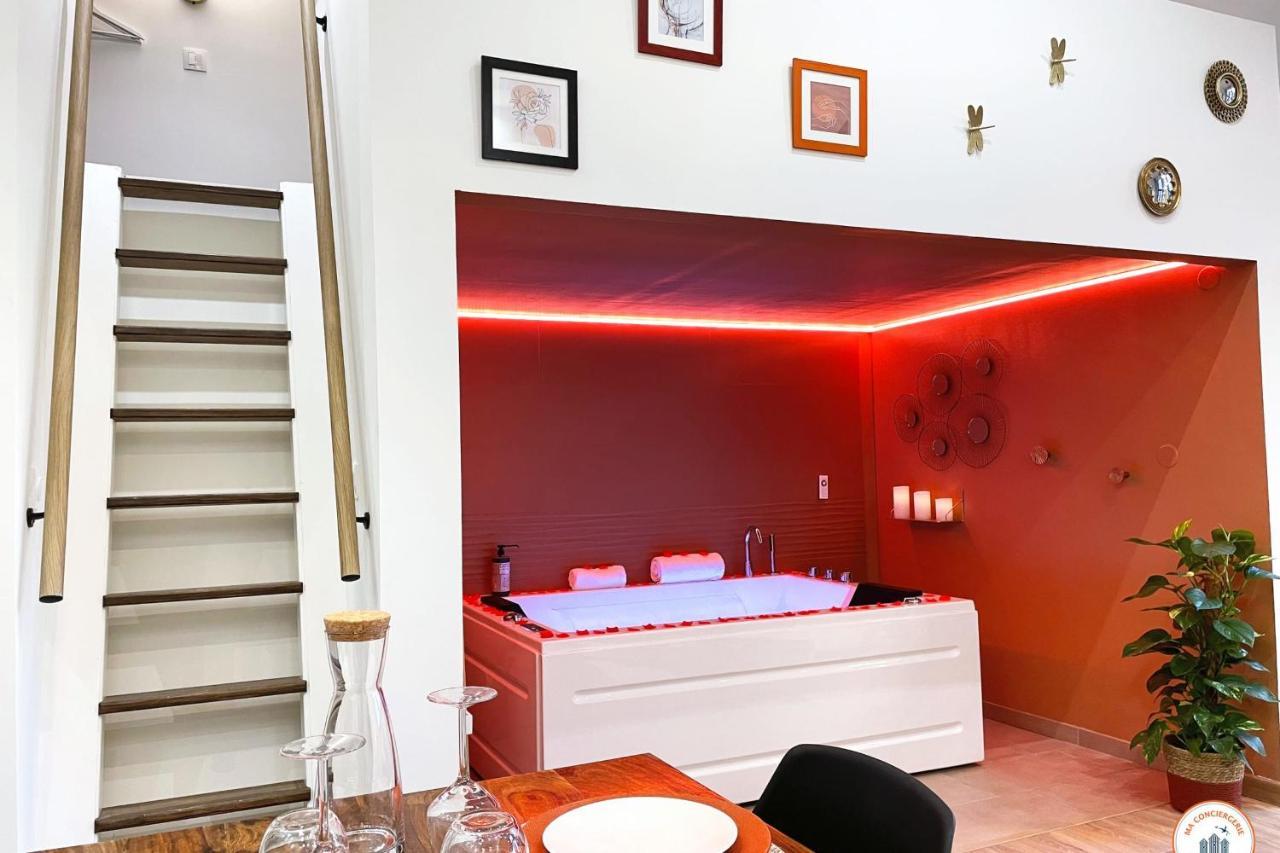 L'Orient-Express - Jacuzzi Spa - Parking - Loft Гавр Экстерьер фото