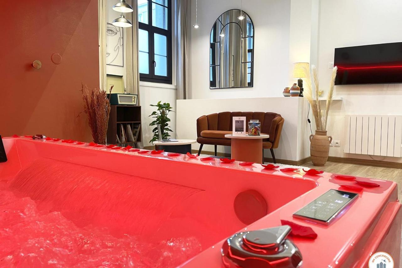 L'Orient-Express - Jacuzzi Spa - Parking - Loft Гавр Экстерьер фото