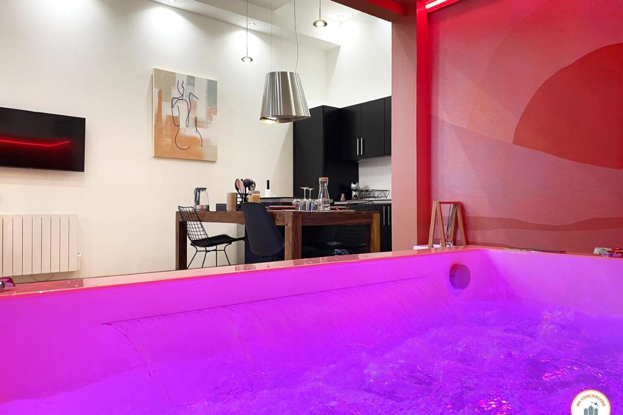 L'Orient-Express - Jacuzzi Spa - Parking - Loft Гавр Экстерьер фото